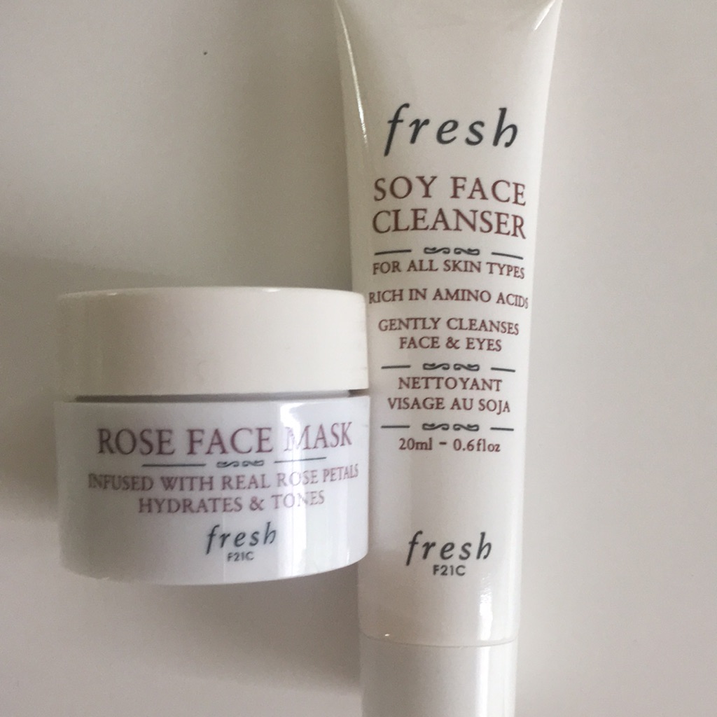 Fresh Brand Face Cleanser And Face Mask